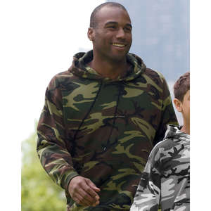 Code V Camouflage Hoodie - Dark/All Green, Woodland