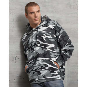 Code V Camouflage Hoodie - Dark/All Camouflage, Urban Woodland