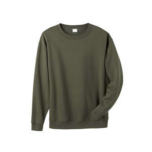 Anvil Organic Cotton/Recycled Polyester Crewneck Fleece - Dark/Colors Green, City
