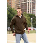 Logo Adult Hooded Sweatshirts - Anvil Organic Cotton/Recycled Polyester Fleece Hoodie - Dark/Colors