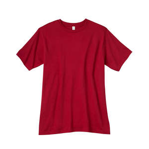 Anvil Organic Cotton in Conversion Blend Short-Sleeve T-Shirt - Dark/Colors Red, Independence