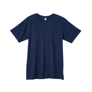 Anvil Organic Cotton in Conversion Blend Short-Sleeve T-Shirt - Dark/Colors Blue, Navy