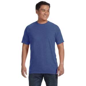Anvil Organic Cotton in Conversion Blend Short-Sleeve T-Shirt - Light/Heather