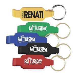 Wide Body Bottle Opener Key Tag