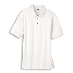 Custom Promotional Anvil Youth 50/50 Stain Release Sport Shirt - White/Neutral