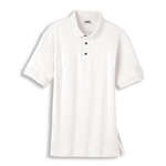 Personalized Youth Golf & Polo Shirts - Anvil Youth 50/50 Stain Release Sport Shirt - White/Neutral