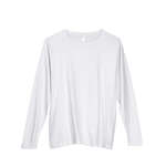 Wholesale Ladies T-Shirts - Anvil Women's 5.4 oz. Long-Sleeve T-Shirt - White/Neutral