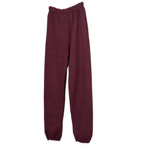 Jerzees Youth 9.5 oz. 50/50 Super Sweats Pocketed Sweatpants - Dark/Colors Maroon