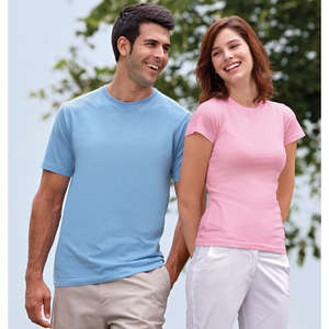 Anvil Men's Organic Ringspun Fashion Fit T-Shirt - Dark/Colors