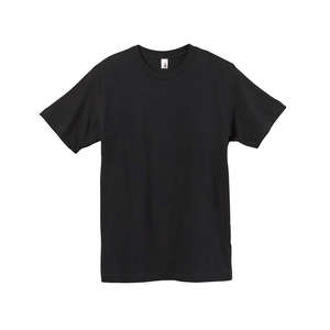 Anvil Men's Organic Ringspun Fashion Fit T-Shirt - Dark/Colors Black