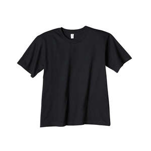 Anvil Youth 4.5 oz. 100% Certified Organic Ringspun Cotton T-Shirt - Dark/Colors Black