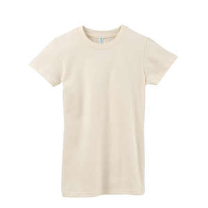 Anvil Women's Organic Ringspun Fashion Fit T-Shirt - White/Neutral Natural