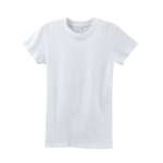 Promotional Ladies T-Shirts - Anvil Women's Organic Ringspun Fashion Fit T-Shirt - White/Neutral