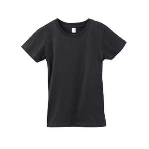 Anvil Women's Organic Ringspun Fashion Fit T-Shirt - Dark/Colors Black