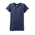 Customized T-Shirts - Anvil Women's Organic Ringspun Fashion Fit T-Shirt - Dark/Colors