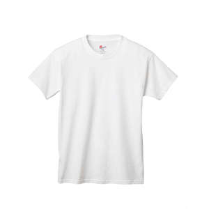 Hanes Youth 6 oz. Tagless T-Shirt - White/Neutral White