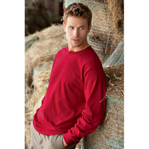 Hanes 6 oz. Tagless Long-Sleeve T-Shirt - Dark/Colors