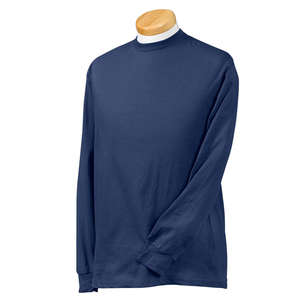 Hanes 6 oz. Tagless Long-Sleeve T-Shirt - Dark/Colors Blue, Navy