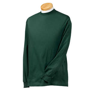 Hanes 6 oz. Tagless Long-Sleeve T-Shirt - Dark/Colors Green, Deep Forest