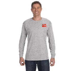 Custom Promotional Hanes 6 oz. Tagless Long-Sleeve T-Shirt - Light/Heather