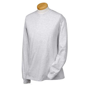 Hanes 6 oz. Tagless Long-Sleeve T-Shirt - Light/Heather Ash