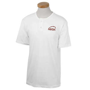 Custom Promotional Augusta Sportswear 2-Button Baseball Jersey - White/Neutral