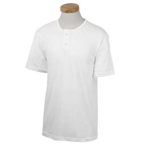Augusta Sportswear 2-Button Baseball Jersey - White/Neutral White