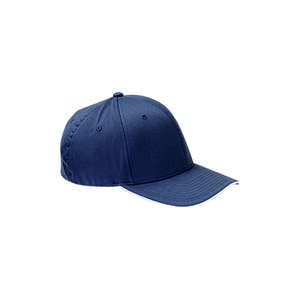 Yupoong Flexfit Wooly Sandwich Cap - Dark/All Blue, Navy/White