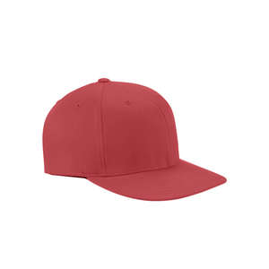 Yupoong Flexfit Pro-Baseball On-Field Shape Cap - Dark/All Red