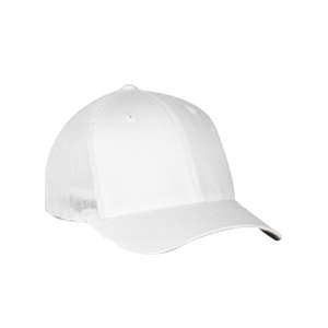 Yupoong Flexfit 6-Panel Trucker Cap - Dark/All White