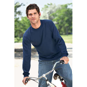 Anvil Long-Sleeve T-Shirt with TearAway Label - Dark/Colors