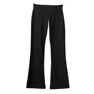 Bella Women's Cotton/Spandex Yoga Pants - Dark/All Black