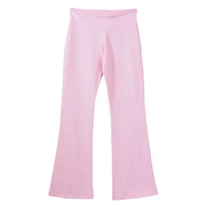 Bella Women's Cotton/Spandex Yoga Pants - Dark/All Pink