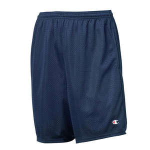 Champion Long Mesh Shorts with Pockets - Dark/All Blue, Navy
