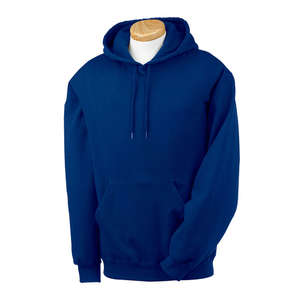 Fruit of the Loom 12 oz. Supercotton Hoodie - Dark/Colors Blue, Royal
