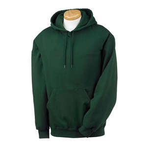 Fruit of the Loom 12 oz. Supercotton Hoodie - Dark/Colors Green, Forest
