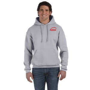 Custom Promotional Fruit of the Loom 12 oz. Supercotton Hoodie - Light/Heather