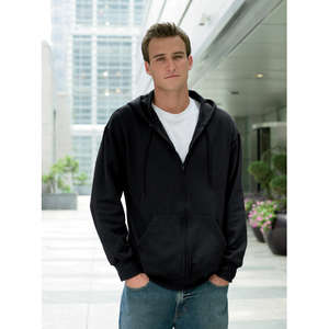 Fruit of the Loom 12 oz. Supercotton Full-Zip Hoodie - Dark/Colors