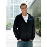 Custom Sweatshirts & Sweatpants - Fruit of the Loom 12 oz. Supercotton Full-Zip Hoodie - Dark/Colors
