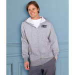 Promotional Sweatshirts & Sweatpants - Fruit of the Loom 12 oz. Supercotton Full-Zip Hoodie - Light/Heather