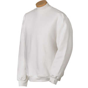 Custom Promotional Fruit of the Loom 12 oz. Supercotton Fleece Crew - White/Neutral