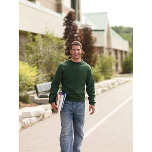 Fruit of the Loom 12 oz. Supercotton Fleece Crew - Dark/Colors