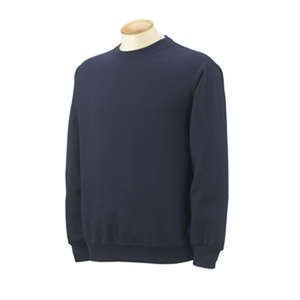 Fruit of the Loom 12 oz. Supercotton Fleece Crew - Dark/Colors Blue, Navy