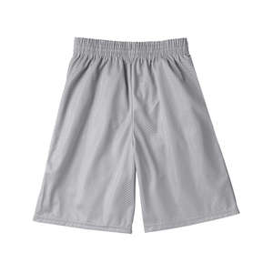 Augusta Sportswear Mesh Short - Dark/All Gray, Silver