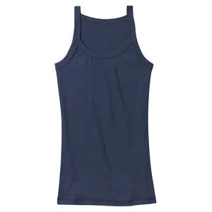 Bella Women's Catrina Sheer Rib Tank - Dark/All Blue, Midnight