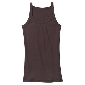 Bella Women's Catrina Sheer Rib Tank - Dark/All Chocolate