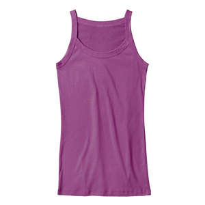 Bella Women's Catrina Sheer Rib Tank - Dark/All Currant