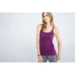 Business Tank Tops - Bella Women's Catrina Sheer Rib Tank - Dark/All