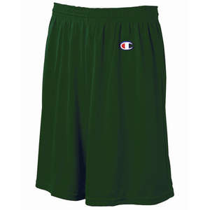 Champion Polyester Mesh Short - Dark/All Green, Dark Athletic