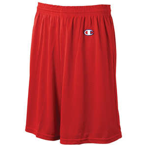 Champion Polyester Mesh Short - Dark/All Scarlet